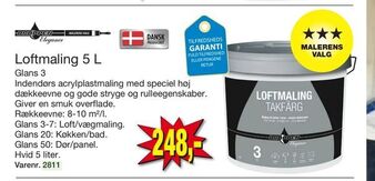 Harald Nyborg Loftmaling 5 L tilbud