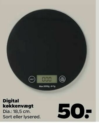Netto Digital køkkenvægt tilbud