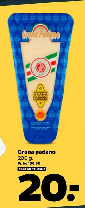 Netto Grana padano tilbud