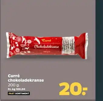 Netto Curré chokoladekranse tilbud