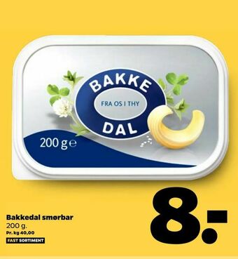 Netto Bakkedal smørbar tilbud
