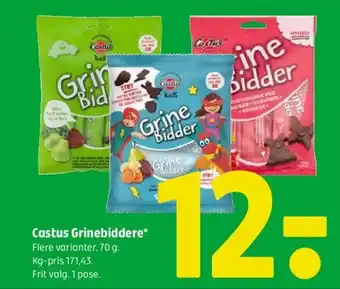 Coop 365 Castus Grinebiddere tilbud