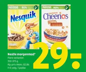 Coop 365 Nestle morgenmad tilbud
