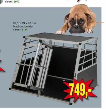 Harald Nyborg Hundebur til bil tilbud