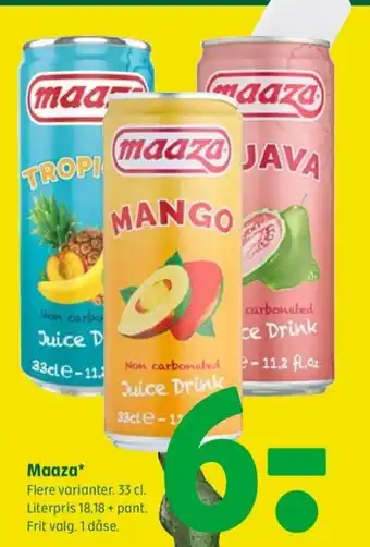 Coop 365 Maaza tilbud