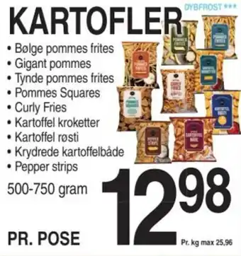 ABC Lavpris KARTOFLER tilbud