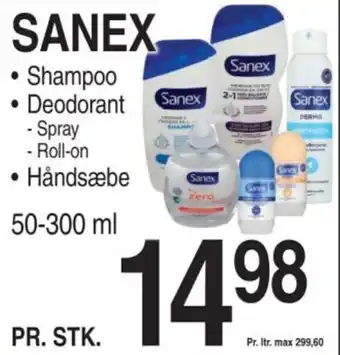 ABC Lavpris SANEX tilbud
