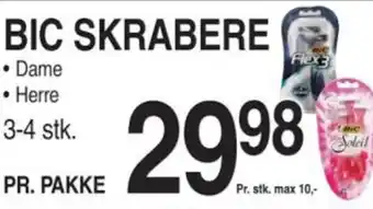 ABC Lavpris BIC SKRABERE tilbud