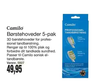 Børstehoveder 5-pak