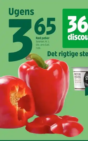 Coop 365 Peberfrugt tilbud