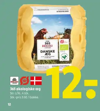 Coop 365 Danske æg L/XL tilbud