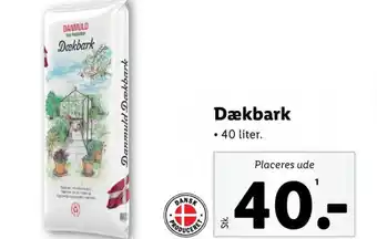 Lidl Dækbark tilbud