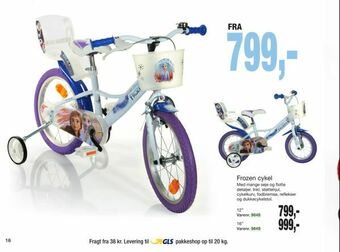 Harald Nyborg Frozen cykel tilbud