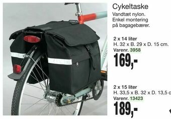Harald Nyborg Cykeltaske tilbud