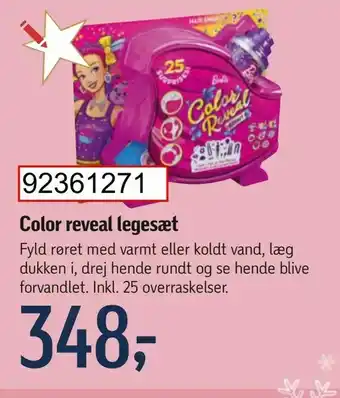 Føtex Color reveal legesæt tilbud