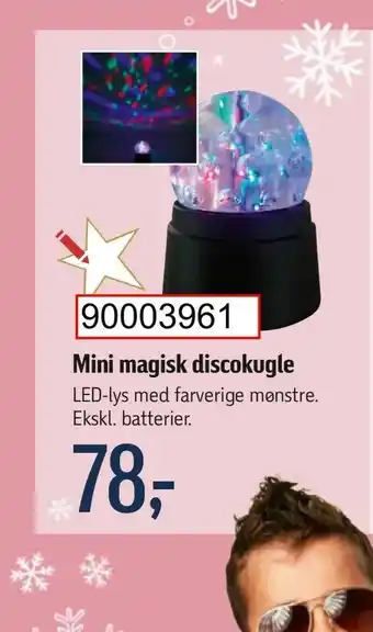 Føtex Mini magisk discokugle tilbud