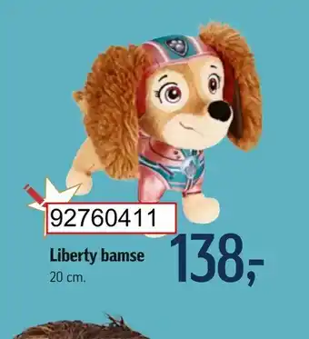 Føtex Liberty bamse tilbud