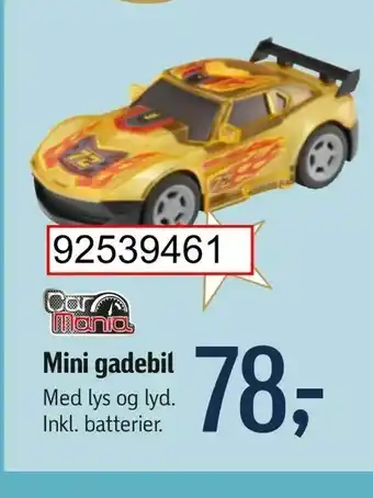 Føtex Mini gadebil tilbud