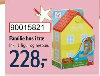 Familie hus i træ