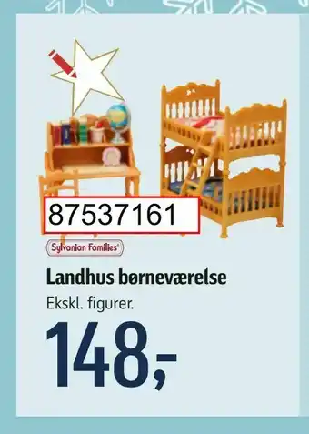 Landhus børneværelse
