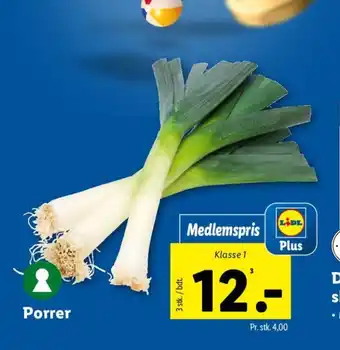 Lidl Porrer tilbud