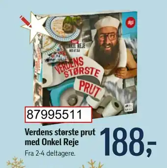 Verdens største prut med Onkel Reje