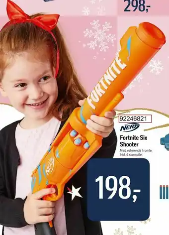 Føtex Fortnite Six Shooter tilbud