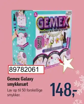 Føtex Gemex Galaxy smykkesæt tilbud