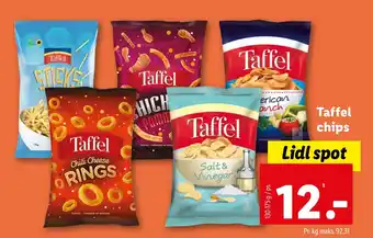 Lidl Taffel chips tilbud