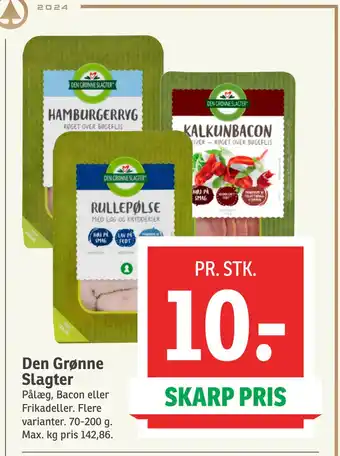 SPAR Den Grønne Slagter tilbud