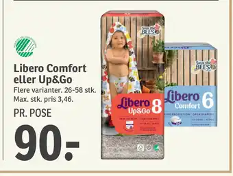 SPAR Libero Comfort eller Up&Go tilbud