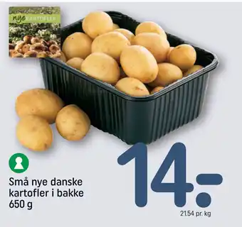 REMA 1000 Små nye danske kartofler i bakke 650 g tilbud