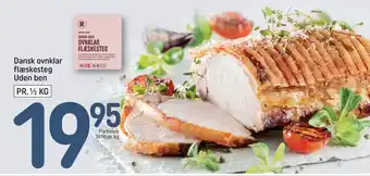 REMA 1000 Dansk ovnklar flæskesteg Uden ben tilbud