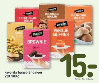 REMA 1000 Favorita bageblandinger tilbud