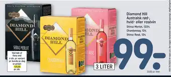 REMA 1000 Diamond Hill Australsk rød-, hvid- eller rosévin tilbud