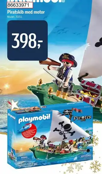 Piratskib med motor