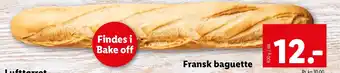 Lidl Fransk baguette tilbud