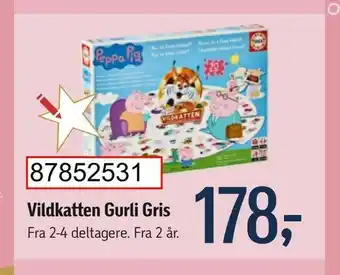 Føtex Vildkatten Gurli Gris tilbud