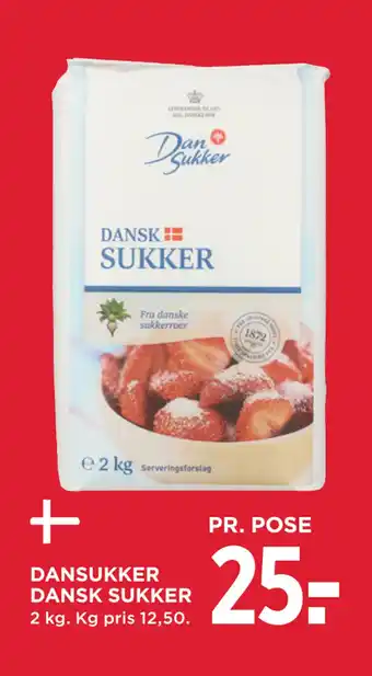 MENY DANSUKKER DANSK SUKKER tilbud