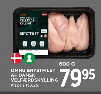 MENY OMHU BRYSTFILET AF DANSK VELFÆRDSKYLLING tilbud