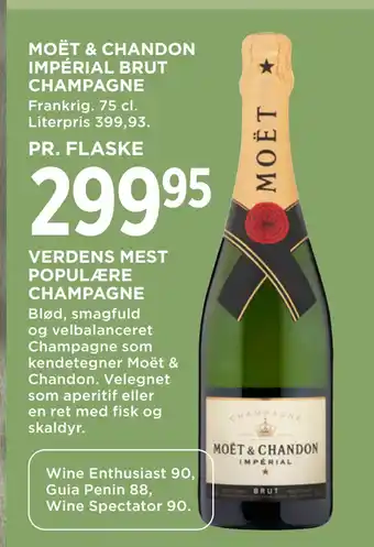 MOËT & CHANDON IMPÉRIAL BRUT CHAMPAGNE