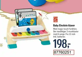 Føtex Baby Einstein klaver tilbud