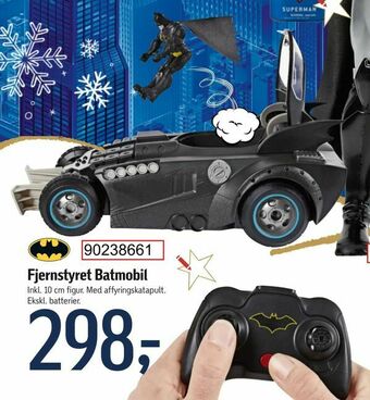 Føtex Fjernstyret Batmobil tilbud