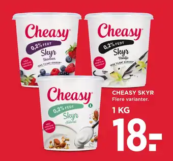 MENY CHEASY SKYR tilbud