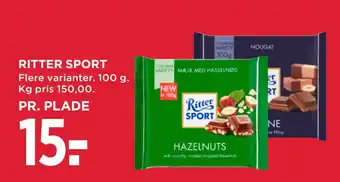 MENY RITTER SPORT tilbud