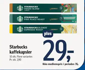 Føtex Starbucks kaffekapsler tilbud