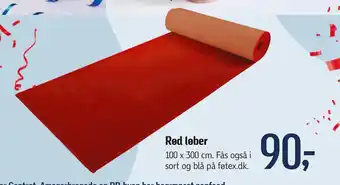 Føtex Rød løber tilbud