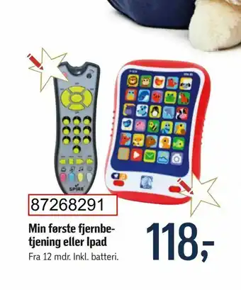 Føtex Min første fjernbe tjening eller Ipad tilbud