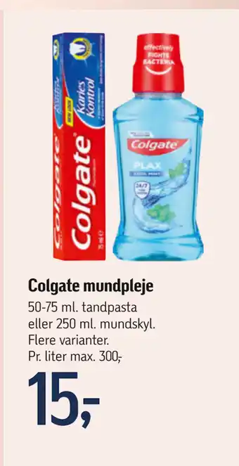 Føtex Colgate mundpleje tilbud