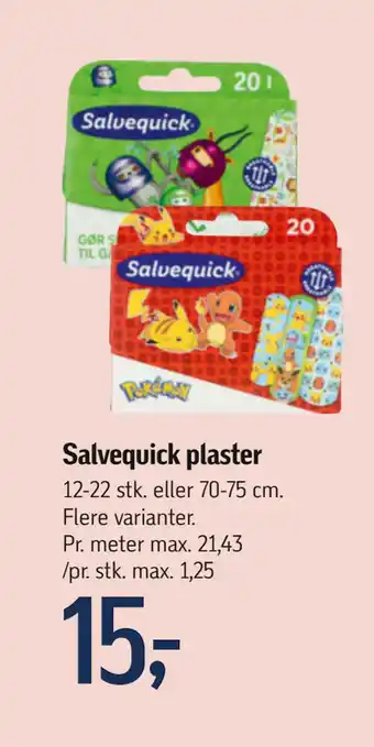 Salvequick plaster